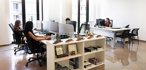 Oficinas Barcelona de la empresa. SoloCruceros.com Oficinas Barcelona de la empresa. SoloCruceros.com