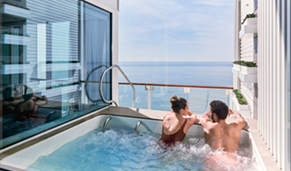 The retreat Celebrity Cruises. CrucerosLujo.travel