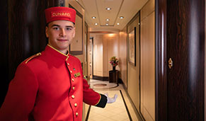 Servicio White de Star Cunard Line. CrucerosLujo.travel