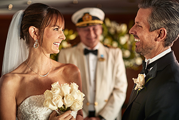 Boda a bordo de un crucero de Lujo. CrucerosLujo.travel