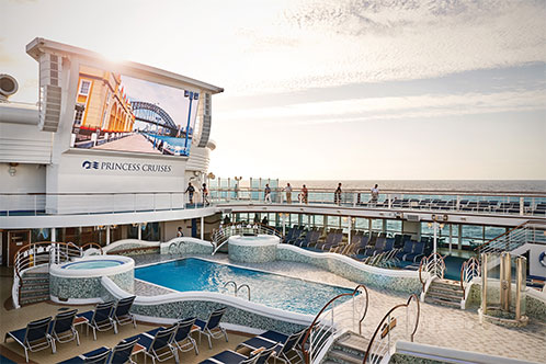 Espectacular planetario, Princess. SoloCruceros.com