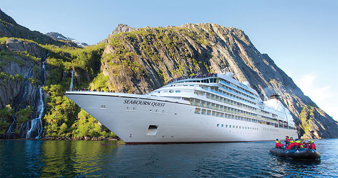 Seabourn Quest, Seabourn Cruise Line. SoloCruceros.com