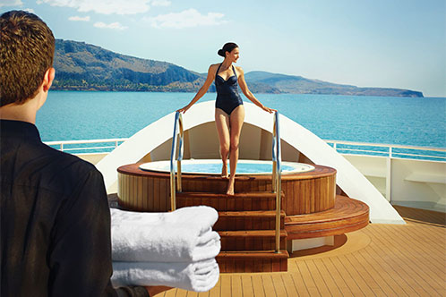 Propinas incluidas, Seabourn. SoloCruceros.com