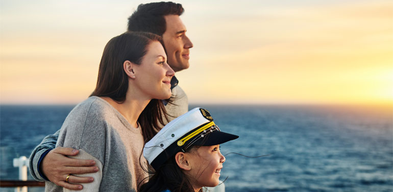 Cruceros familiares por el Mediterráneo, vacaciones en familia. CrucerosLujo.travel