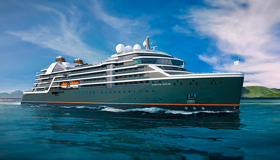Barco Nuevo Seabourn Venture. SoloCruceros.com
