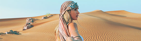 Safari en camello por el desierto, excursión en tierra. SoloCruceros.com