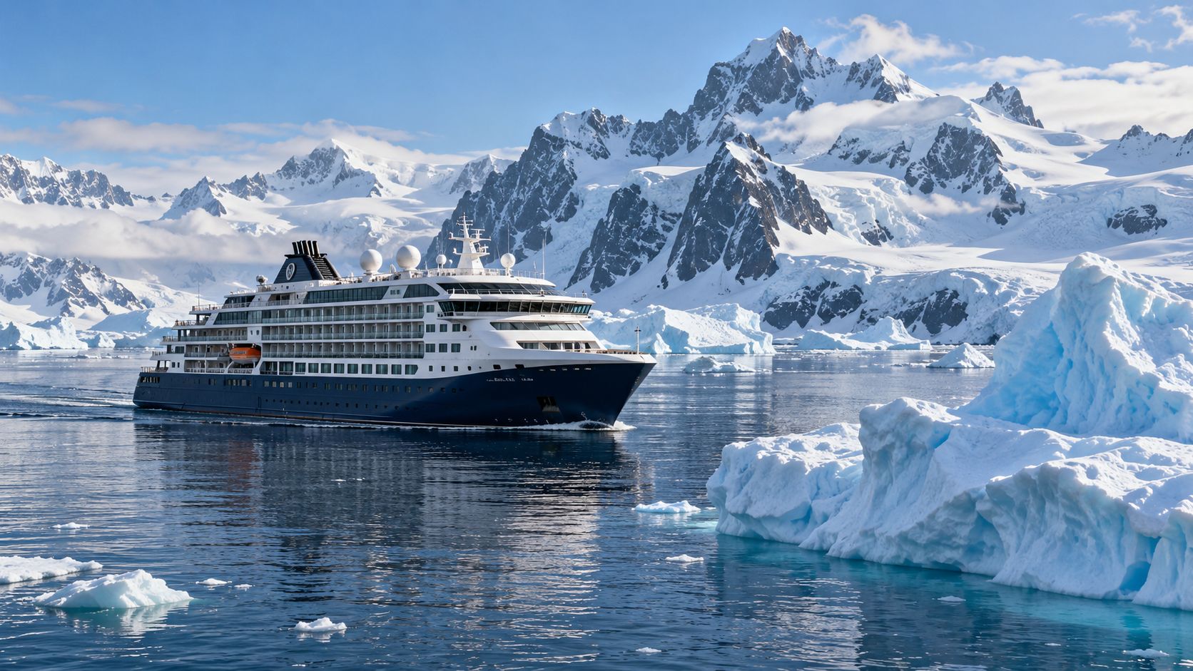 Crucero de lujo por la Antártida - cómo elegir itinerario y tipo de expedición